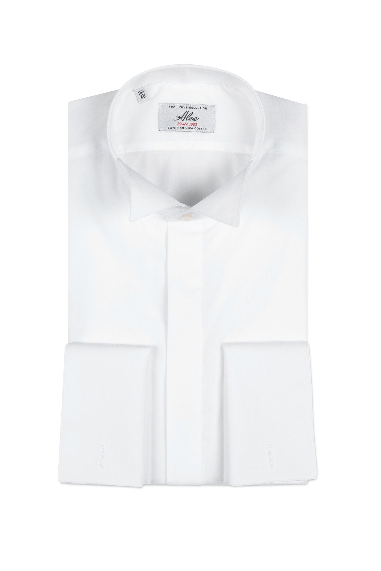 Camicia bianca cerimonia collo smoking – Alea Fashion Industries