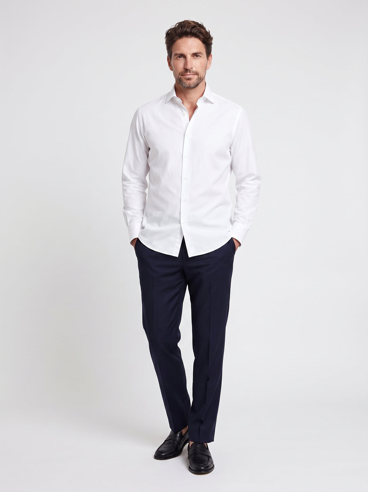 Camicia tessuto elasticizzato