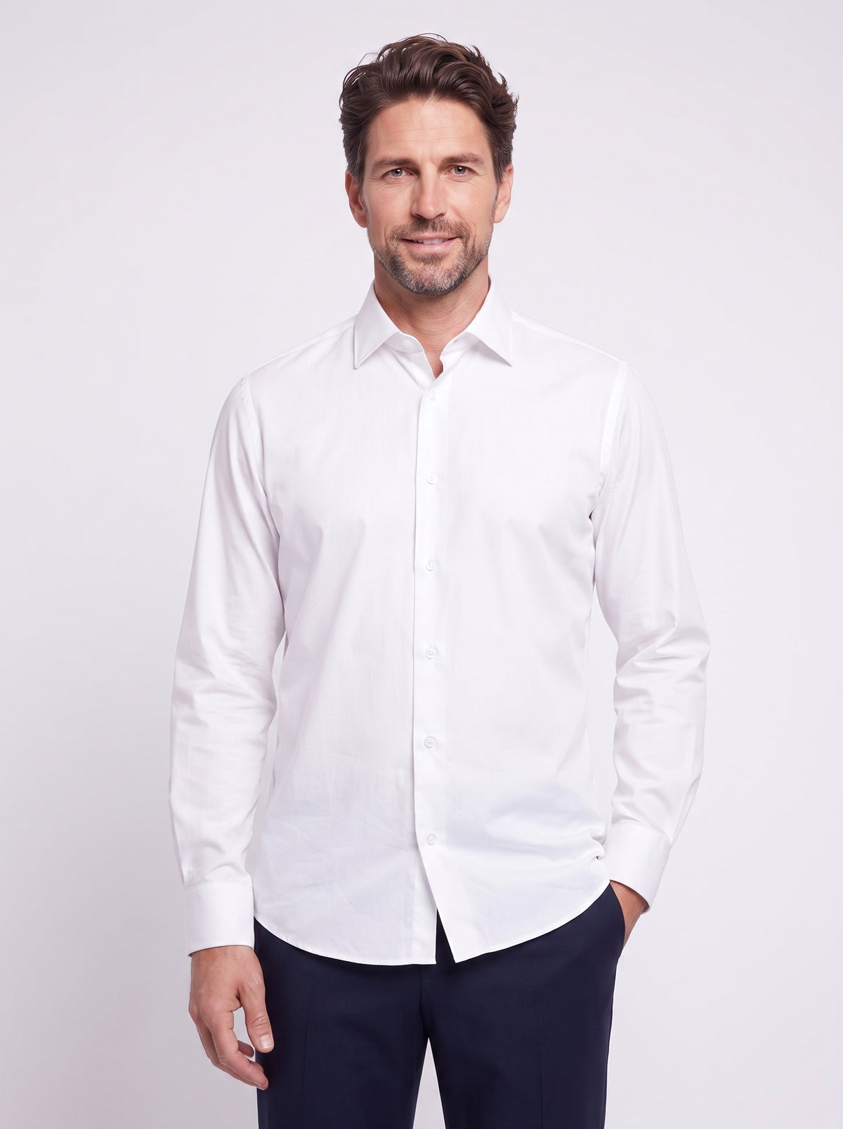 Camicia tessuto elasticizzato