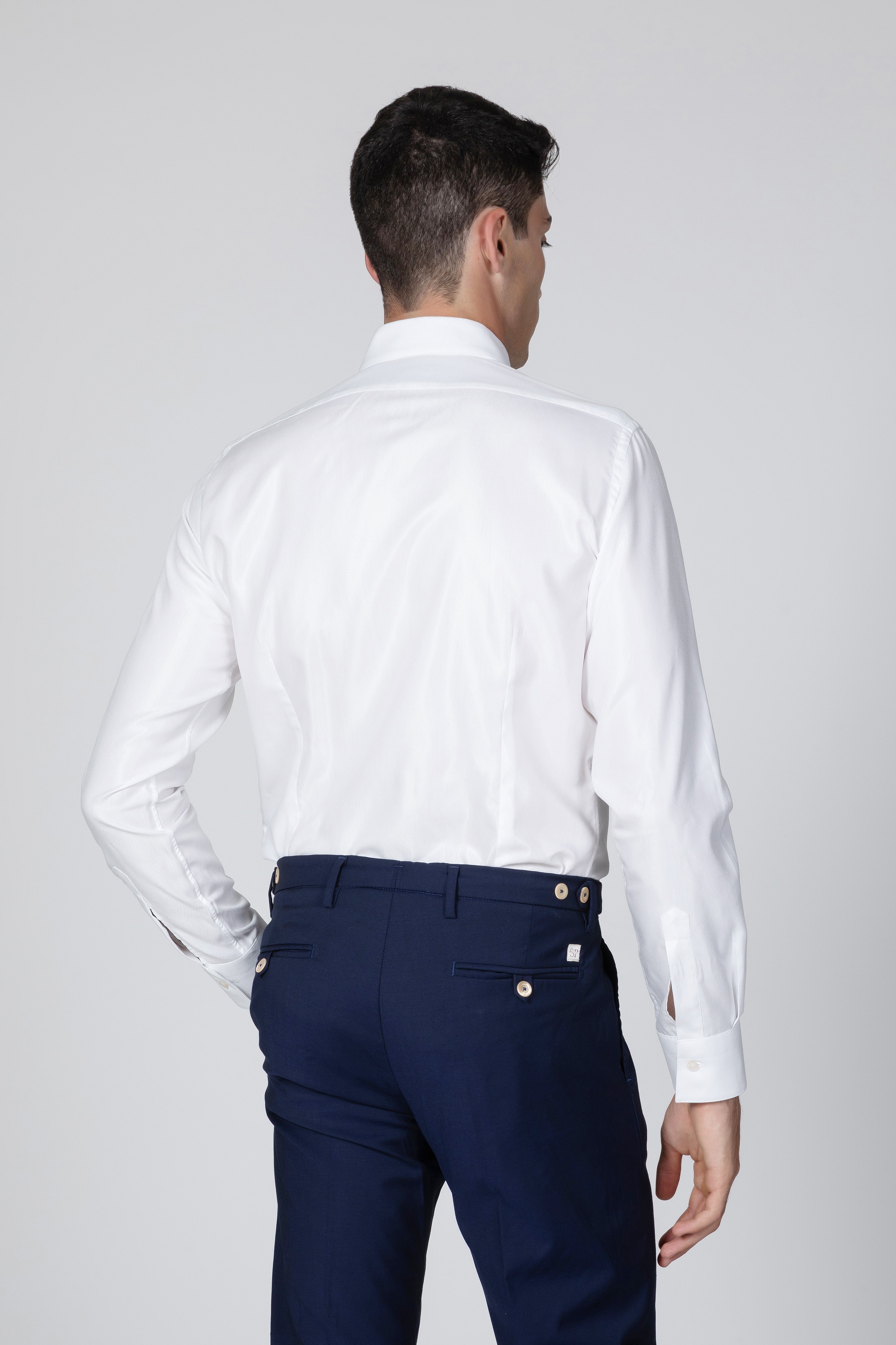 Camicia in misto lino - A maniche lunghe - Bianco - DONNA | H&M IT Camicia in misto lino - A maniche lunghe - Bianco - DONNA | H&M IT