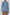 Active men's shirt, solid blue, French collar