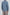 Camicia da uomo sport in tessuto denim blue, collo francese