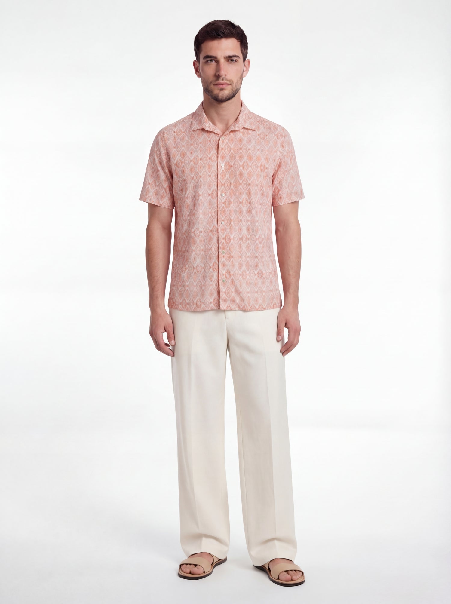 Camicia fantasia manica corta