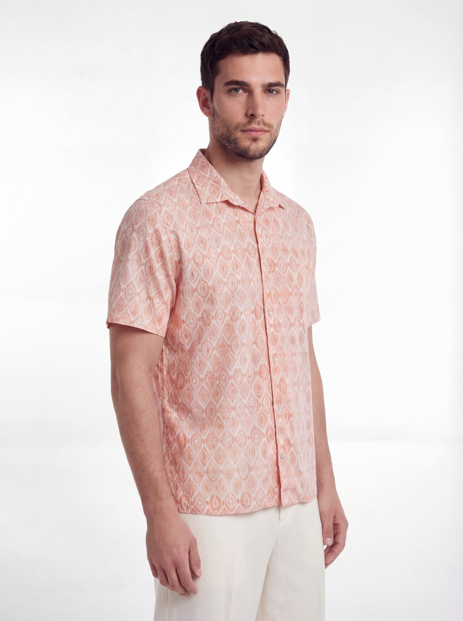 Camicia fantasia manica corta