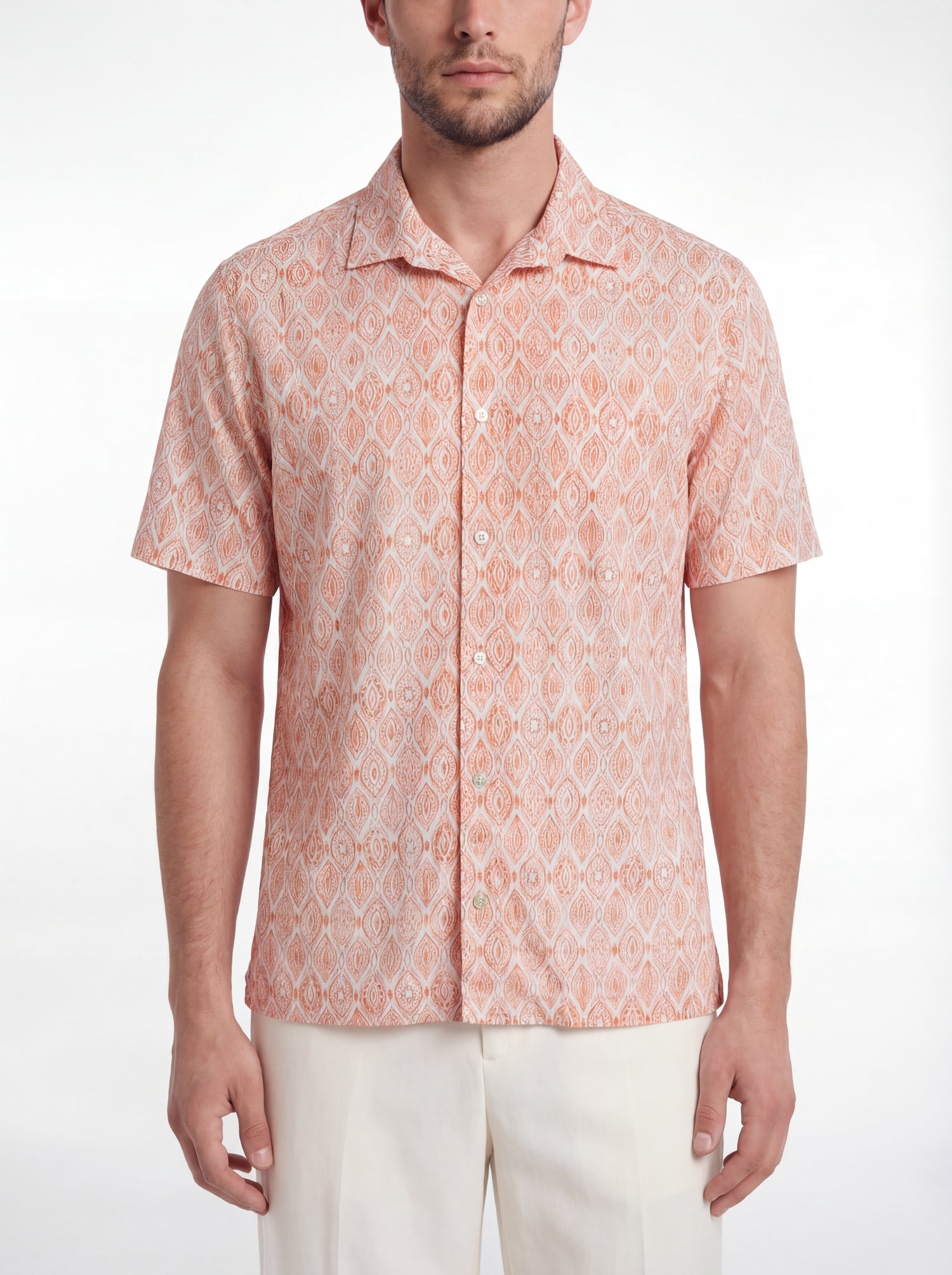 Camicia fantasia manica corta