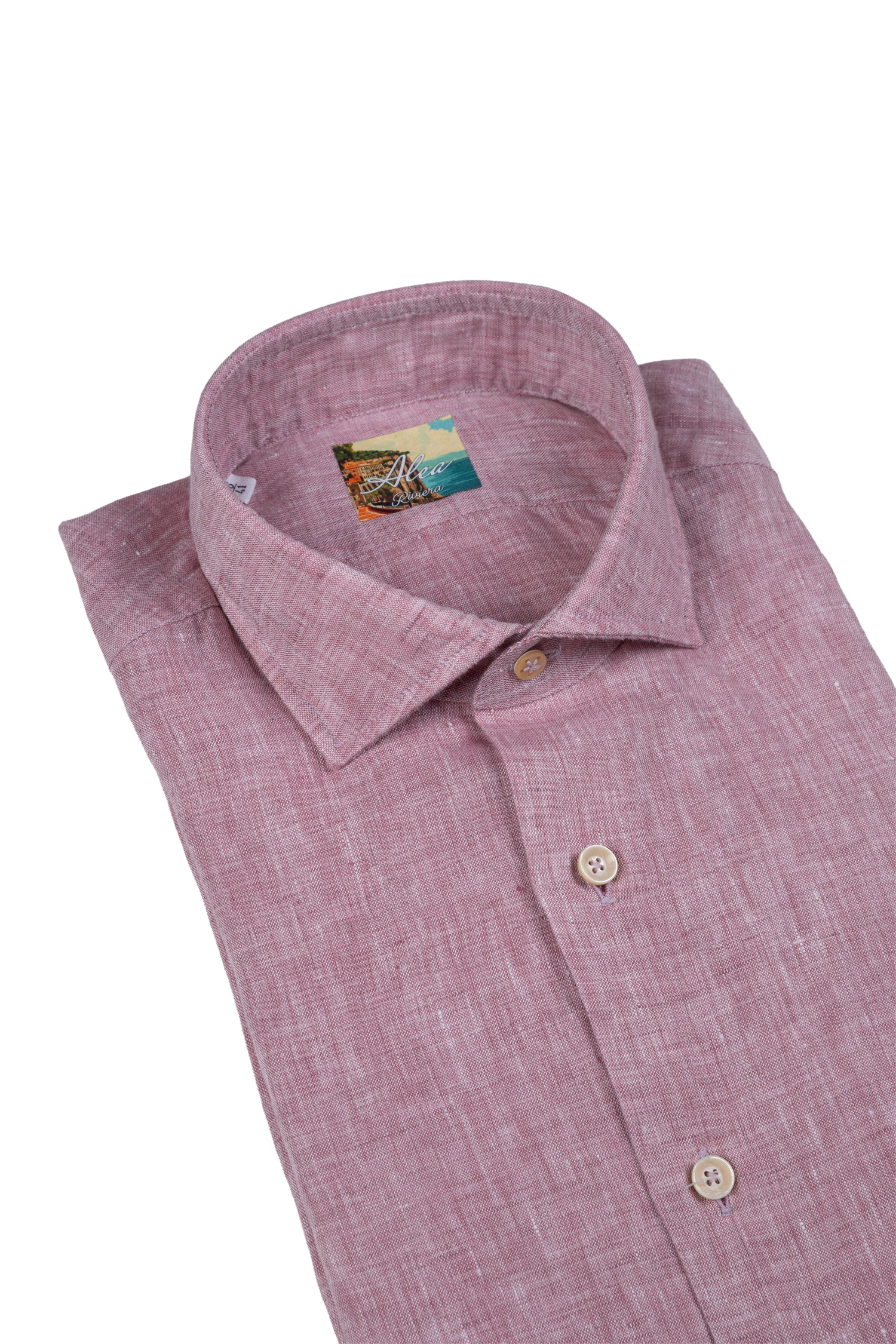 Camicia in lino tinta unita