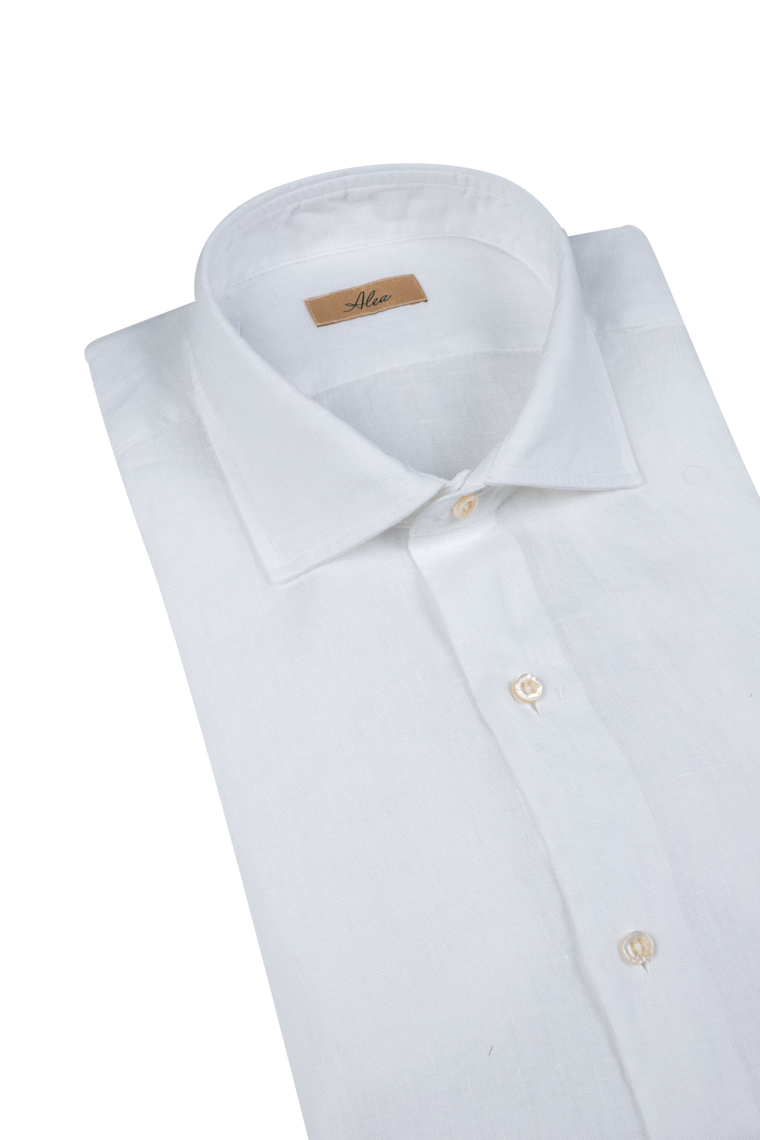 Camicia lino bianco washed