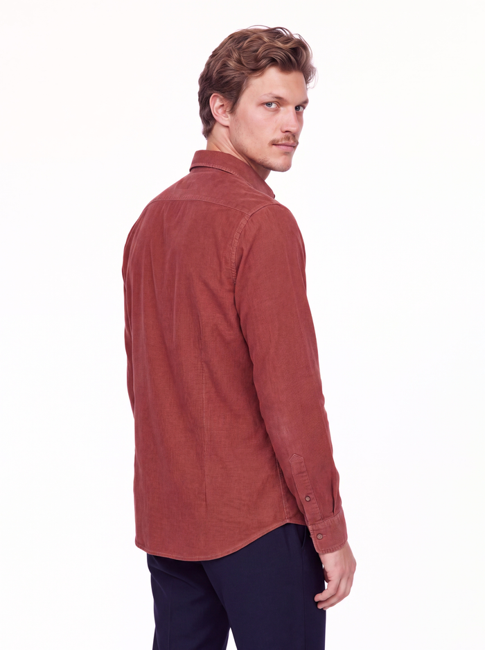 camicia uomo tinta unita