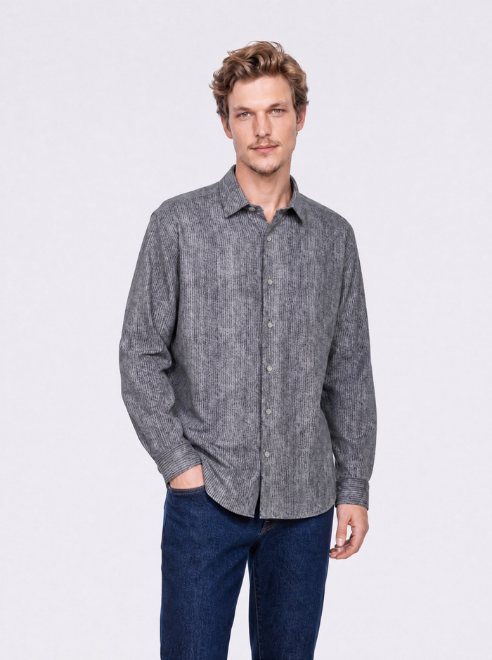 camicia di flanella uomo