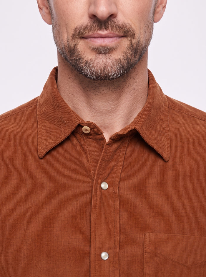 camicia in velluto uomo
