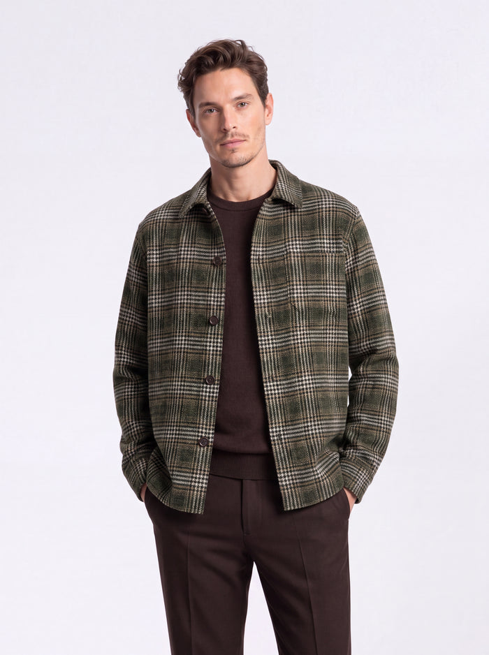 overshirt uomo quadri