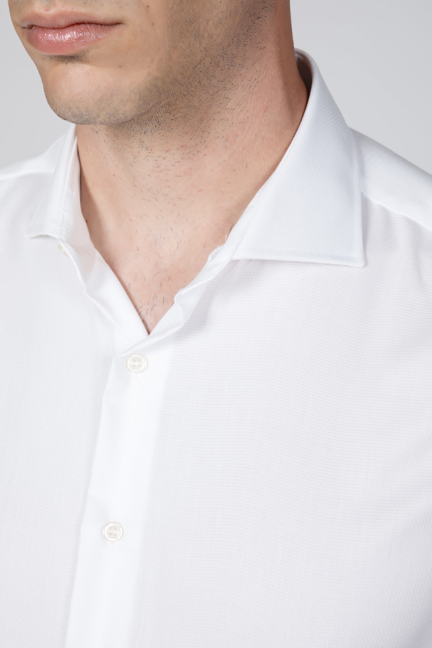 Classic white cotton shirt NON IRON