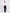 White formal shirt with tuxedo collar