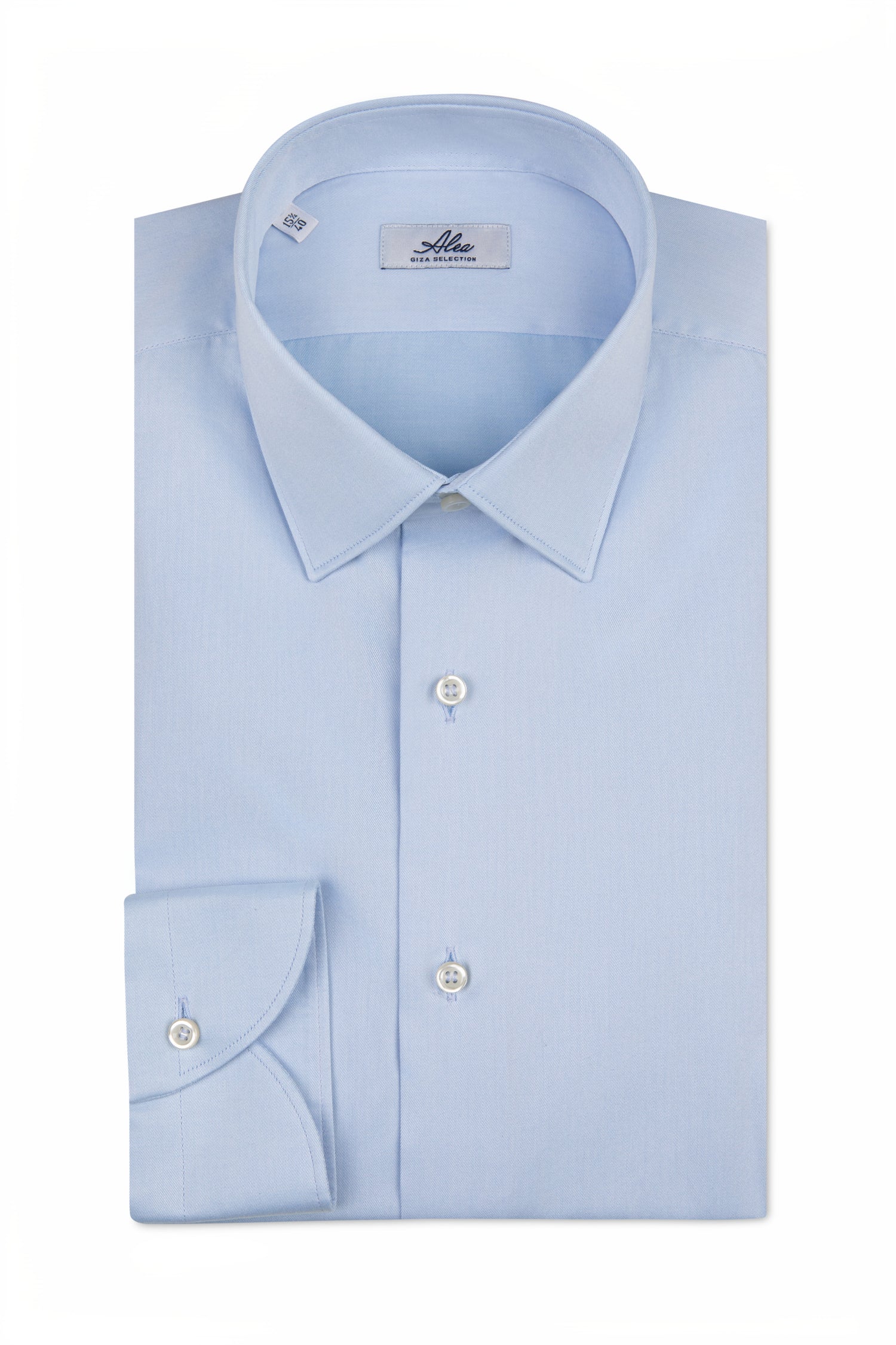 Classic blue shirt in NON IRON cotton
