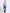 White compact spun cotton twill shirt with French collar and comfort fit
