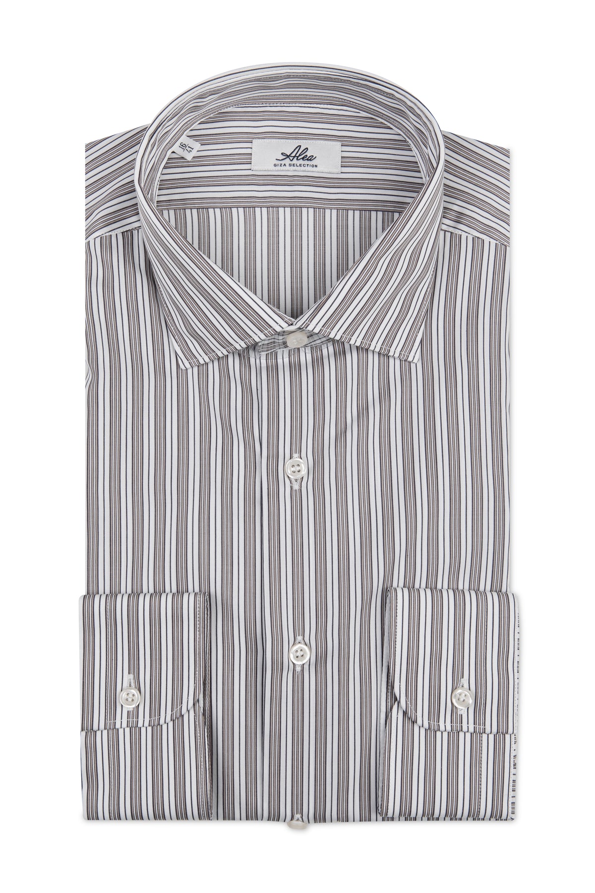 Camicia cotone egiziano doppio ritorto rigata