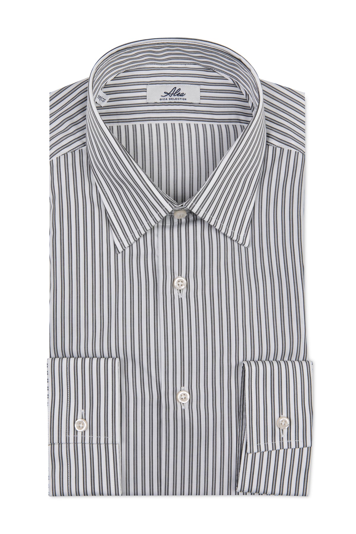 Camicia cotone egiziano doppio ritorto rigata