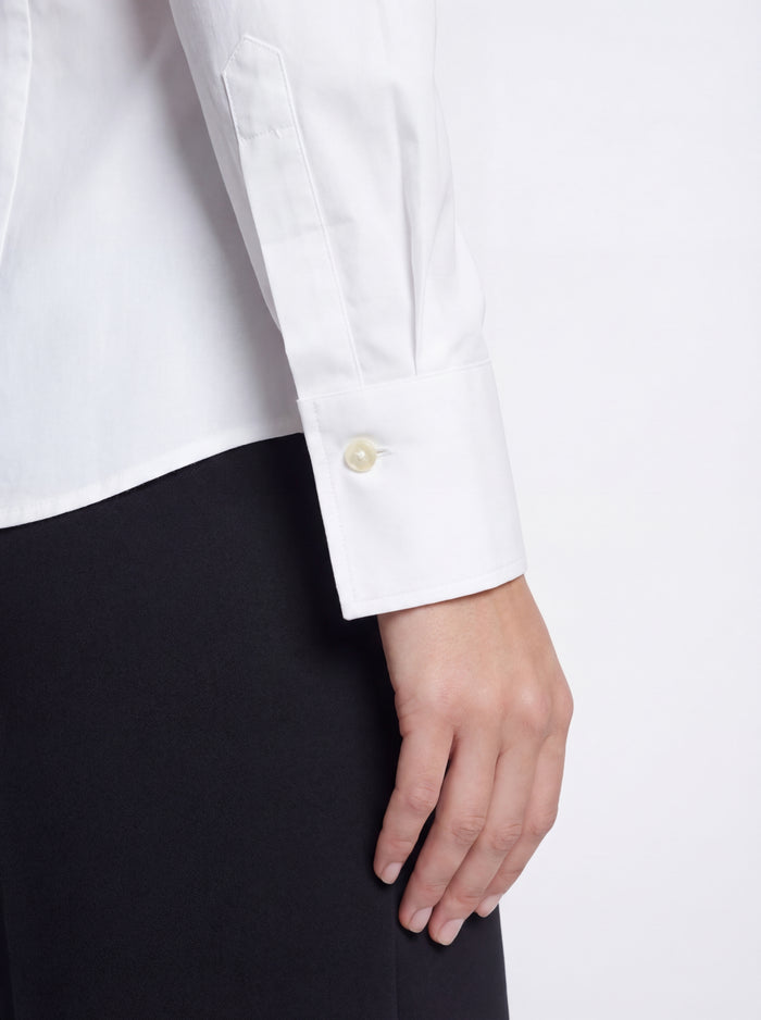 Camicia sottogiacca vestibilità slim cotone elasticizzato