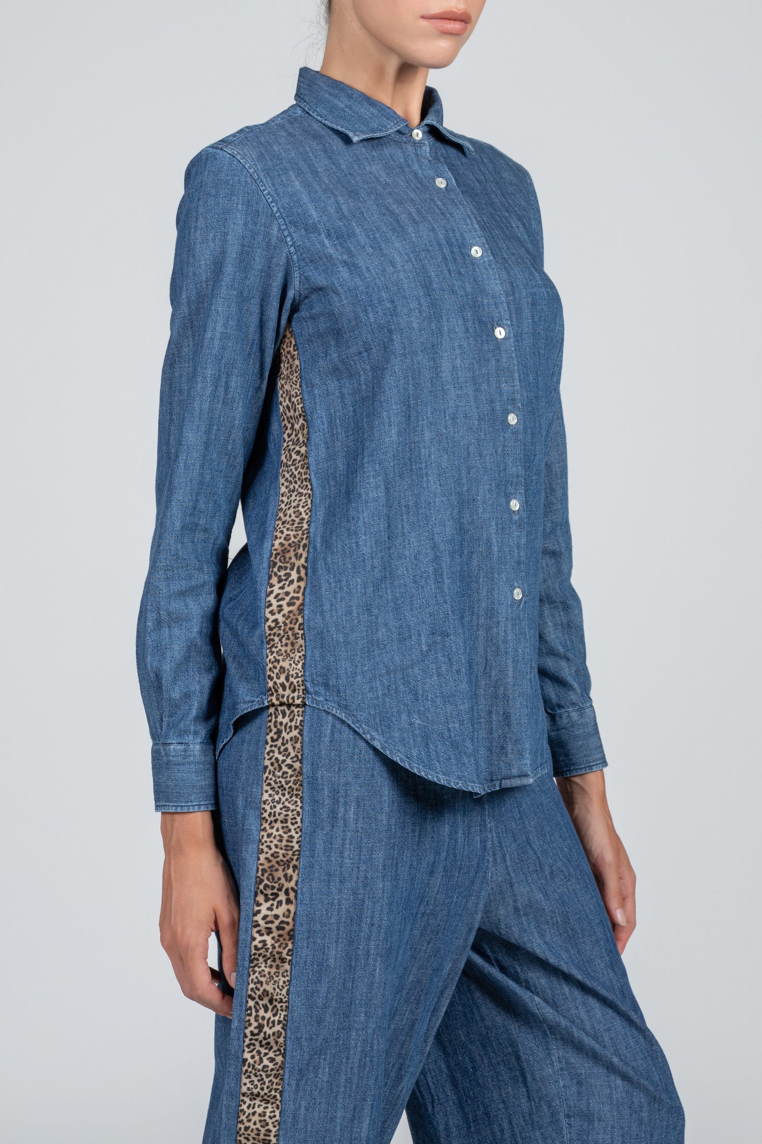Women's denim shirt
