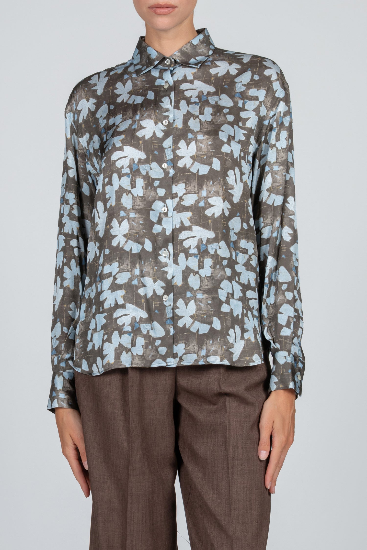 Camicia da donna a fantasia