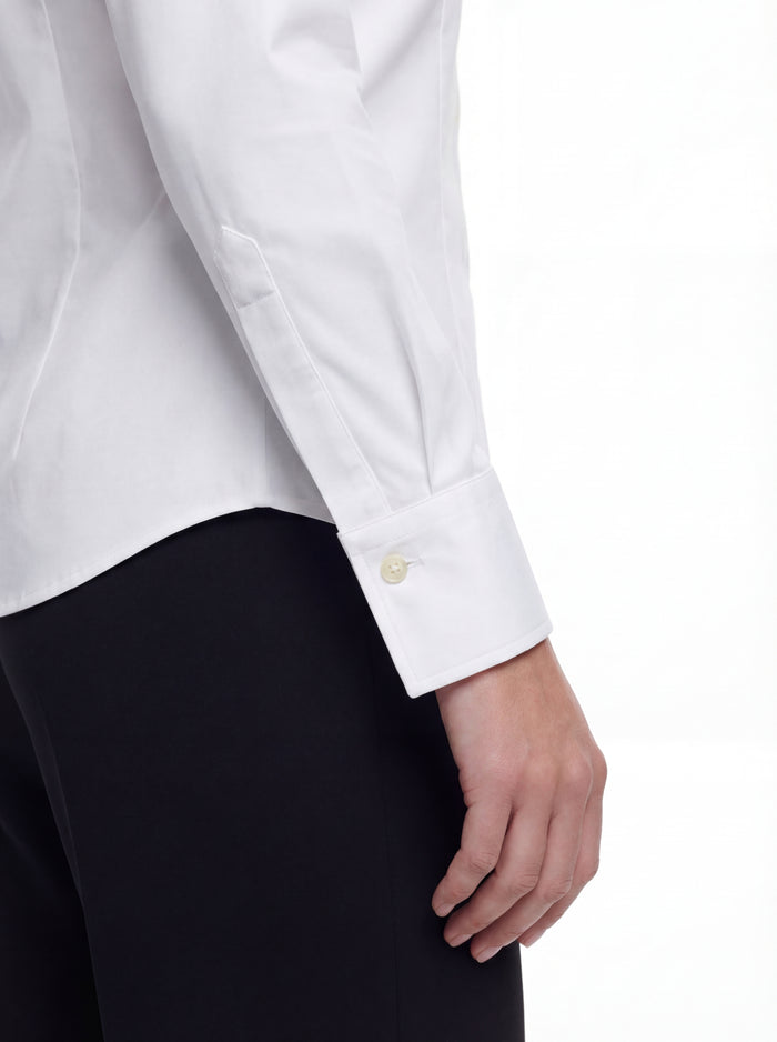 Camicia basica sottogiacce tessuto tecnico no stiro