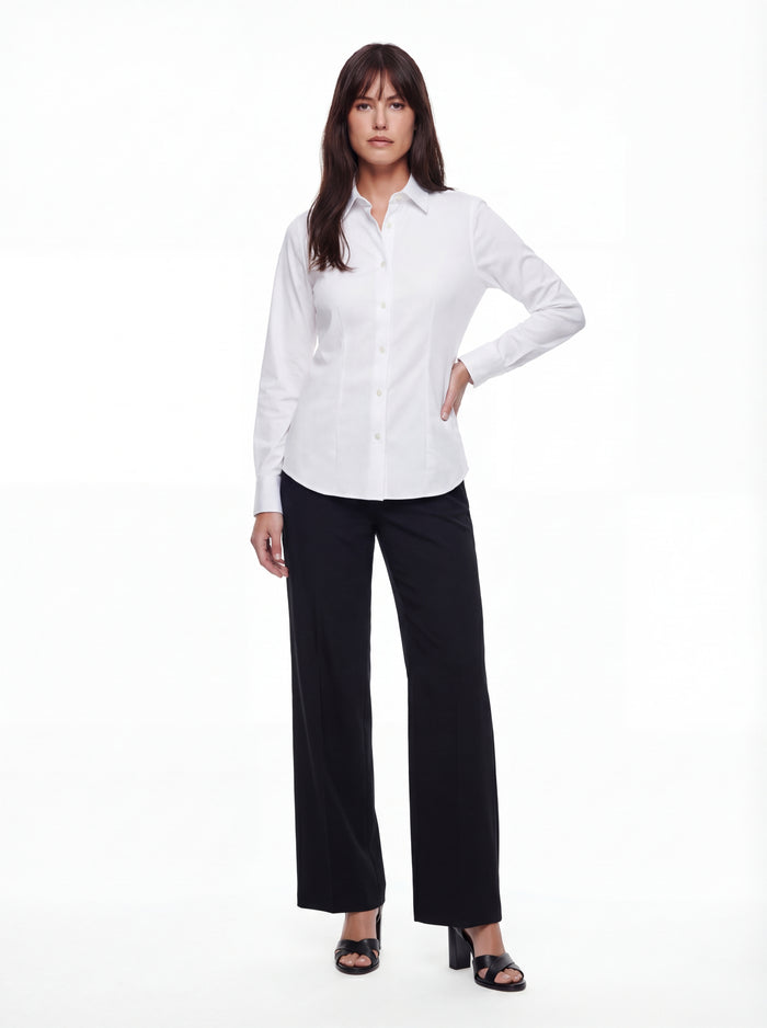 Camicia basica sottogiacce tessuto tecnico no stiro