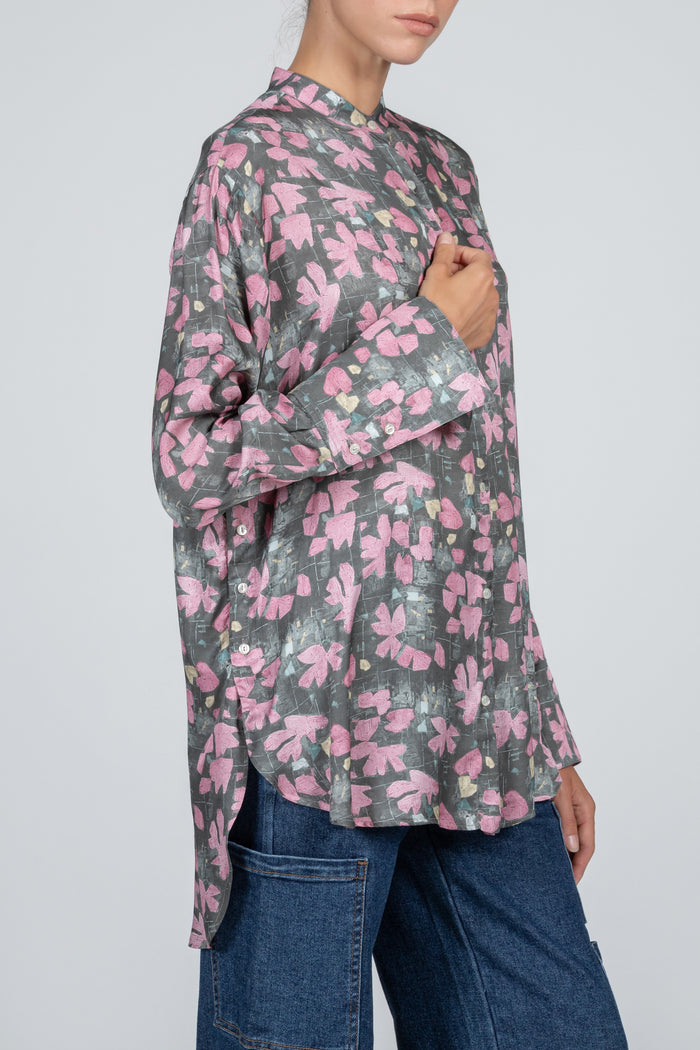 Camisa estampada de mujer