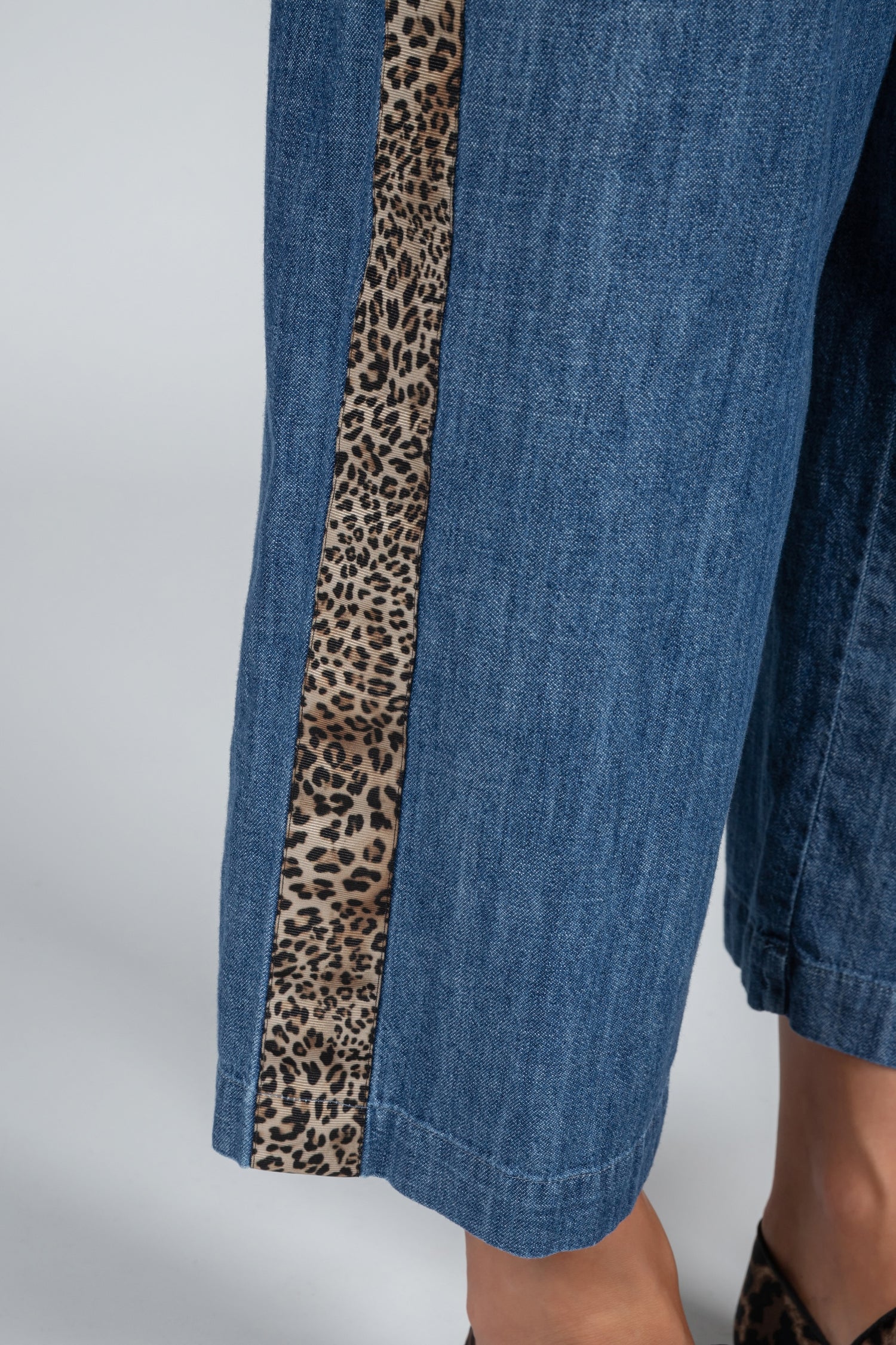 Women's denim trousers